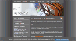 Desktop Screenshot of msokna.pl